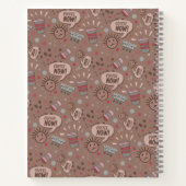 Carnet Motif Mocha Café ludique (Dos)