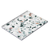 Carnet Motif moderne Abstrait Terrazzo (Côté gauche)