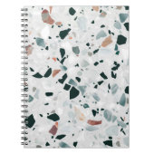 Carnet Motif moderne Abstrait Terrazzo (Devant)