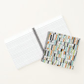 Carnet Motif moderne du milieu du siècle (Intérieur)
