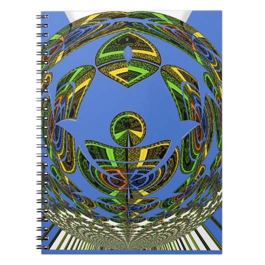 Carnet Motif moderne vintage (Devant)