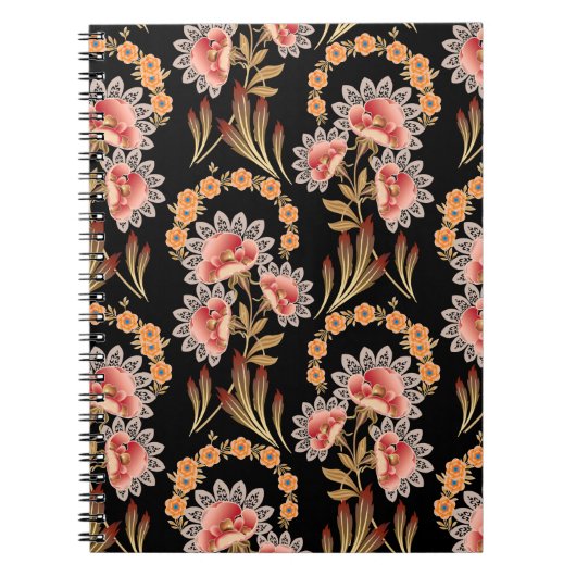 Carnet motif moghol (Devant)