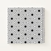 Carnet motif monochrome (Dos)
