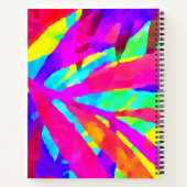 Carnet Motif Monogram Colorful Artsy (Dos)