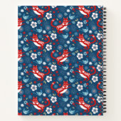 Carnet Motif Monogram Cute Kitty Cat (Dos)