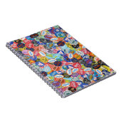 Carnet Motif Montage Sticker Fruit (Côté Droit)