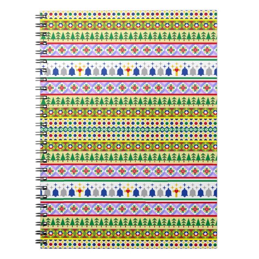 Carnet Motif Motif de Noël (Devant)