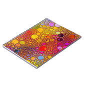 Carnet Motif multicolore (Côté gauche)