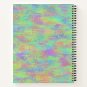 Carnet Motif multicolore Abstrait (Dos)