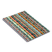 Carnet motif multicolore Abstrait (Côté Droit)