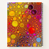 Carnet Motif multicouleur (Dos)