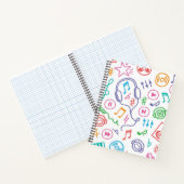 Carnet Motif musical (Intérieur)