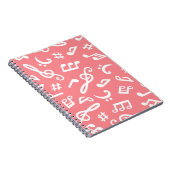 Carnet Motif musical (Côté Droit)