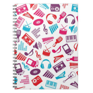 Carnet Motif musical