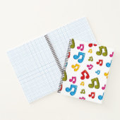 Carnet Motif musical (Intérieur)