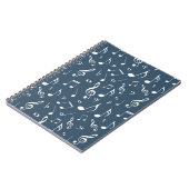 Carnet Motif musical (Côté gauche)