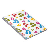 Carnet Motif musical (Côté Droit)