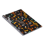 Carnet Motif musical (Côté Droit)