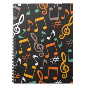 Carnet Motif musical