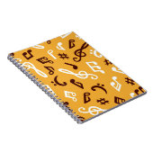 Carnet Motif musical (Côté Droit)