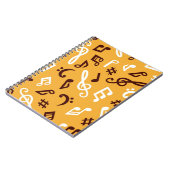 Carnet Motif musical (Côté gauche)