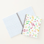 Carnet Motif musical (Intérieur)