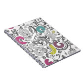 Carnet Motif musical (Côté Droit)
