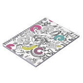 Carnet Motif musical (Côté gauche)