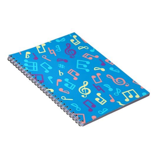 Carnet Motif musical (Côté Droit)