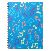 Carnet Motif musical (Devant)
