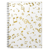 Carnet Motif musical (Devant)