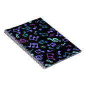 Carnet Motif musical (Côté Droit)