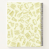 Carnet Motif musical (Dos)