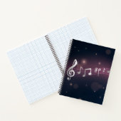Carnet Motif musical (Intérieur)