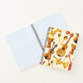 Carnet Motif musical (Intérieur)