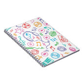 Carnet Motif musical (Côté Droit)