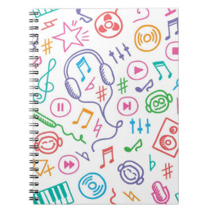 Carnet Motif musical