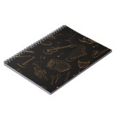 Carnet Motif musical (Côté gauche)
