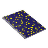 Carnet Motif musical (Côté Droit)