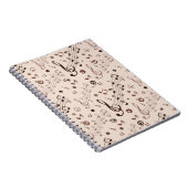 Carnet Motif musical (Côté Droit)
