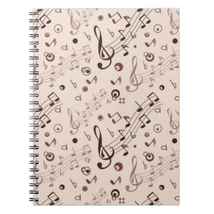 Carnet Motif musical
