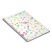 Carnet Motif musical (Côté Droit)