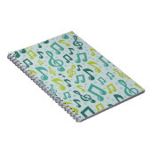Carnet Motif musical (Côté Droit)