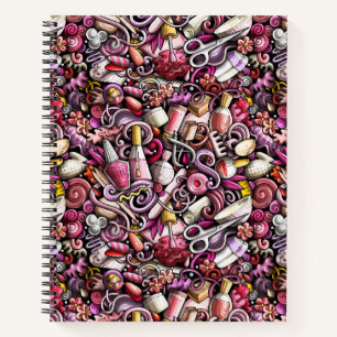 Carnet Motif Nail Studio