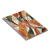 Carnet Motif naturel sans faille, plantes abstraits et fl (Côté Droit)