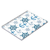 Carnet Motif nautique (Côté gauche)