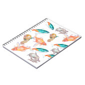 Carnet Motif nautique (Côté gauche)