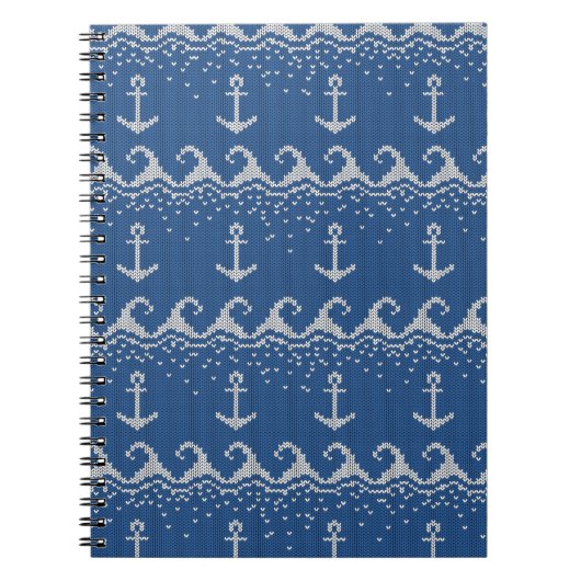 Carnet Motif nautique de Knit (Devant)