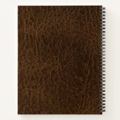 Carnet Motif noir coloré Snakeskin (Dos)