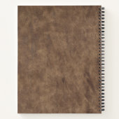 Carnet Motif noir coloré Snakeskin (Dos)